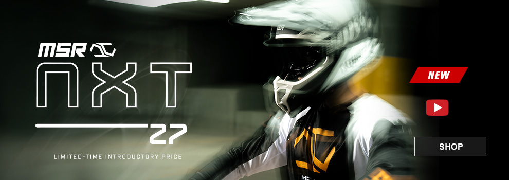 Shop 2027 MSR NXT motocross gear at limited-time introductory pricing.
